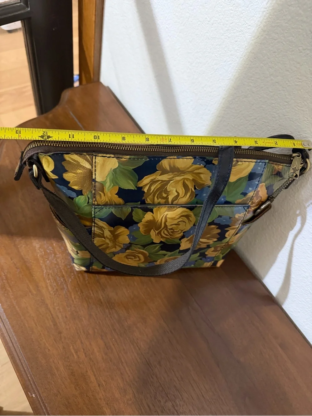 Patricia Nash Aveley top zip crossbody